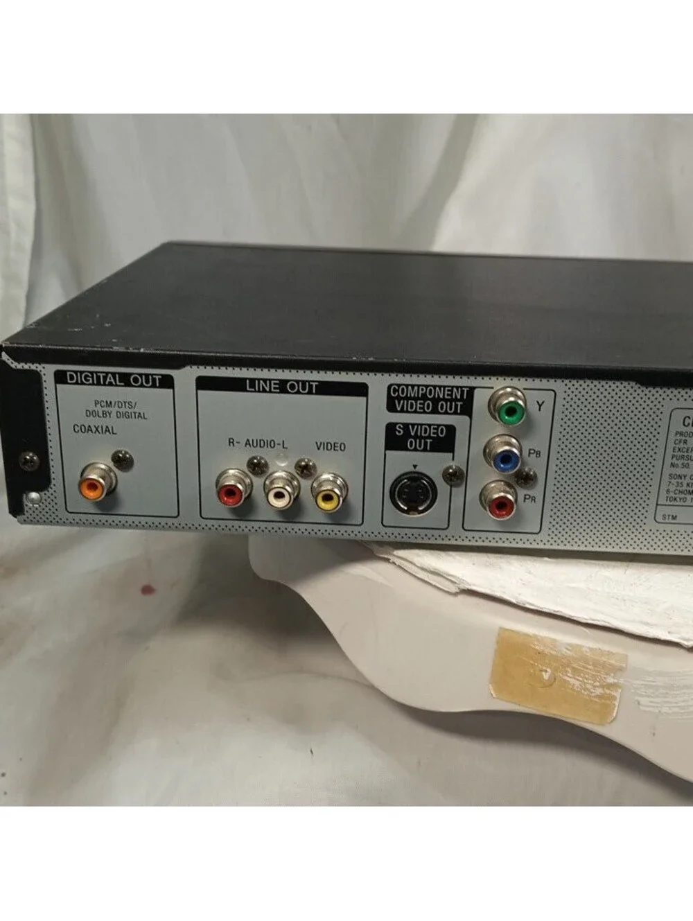Sony DVP-NS315 DVD CD Player MP3 JPEG Progressive Scan Black Tested Works